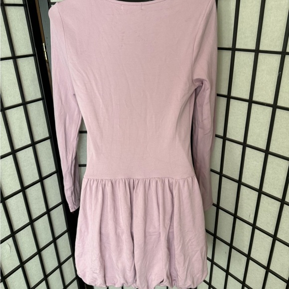 Lilac Long Sleeve Dress - Picture 4 of 7